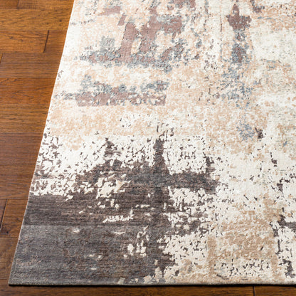 Imola Rug - 26078 by Surya in charcoal, medium gray, cream, taupe. Made from unique in a unique style.