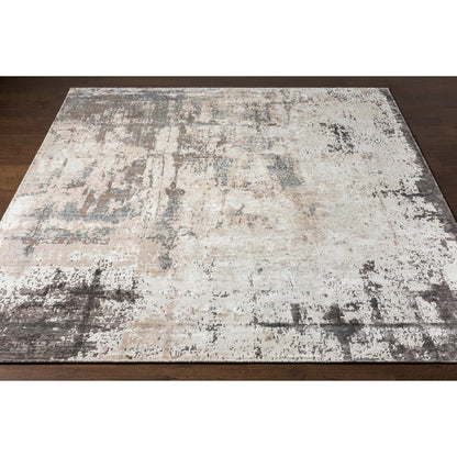 Imola Rug - 26078 by Surya in charcoal, medium gray, cream, taupe. Made from unique in a unique style.