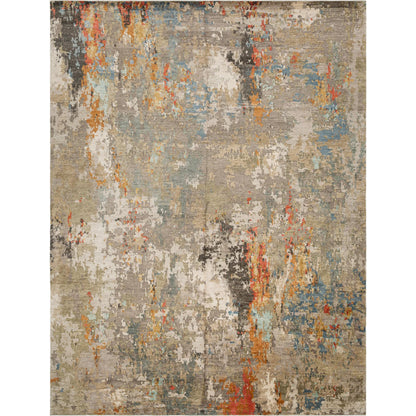 Imola Rug - 31319 by Surya in burgundy, rose, medium gray, olive, charcoal, wheat. Made from main: 100% viscose in a unique style.