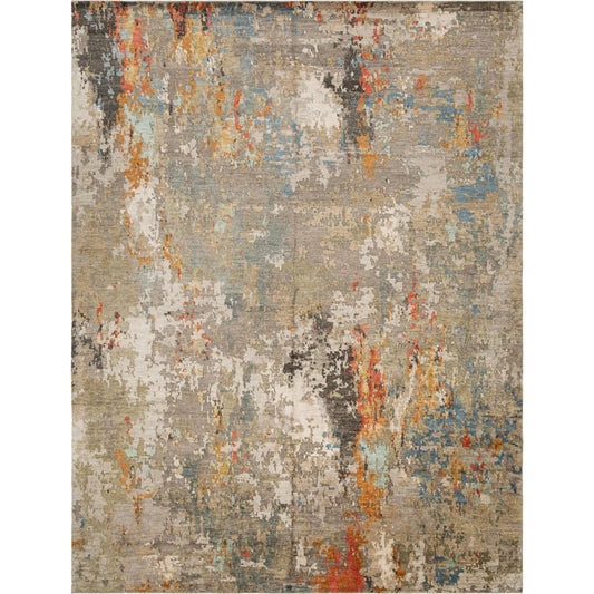 Imola Rug - 31319 by Surya in burgundy, rose, medium gray, olive, charcoal, wheat. Made from main: 100% viscose in a unique style.