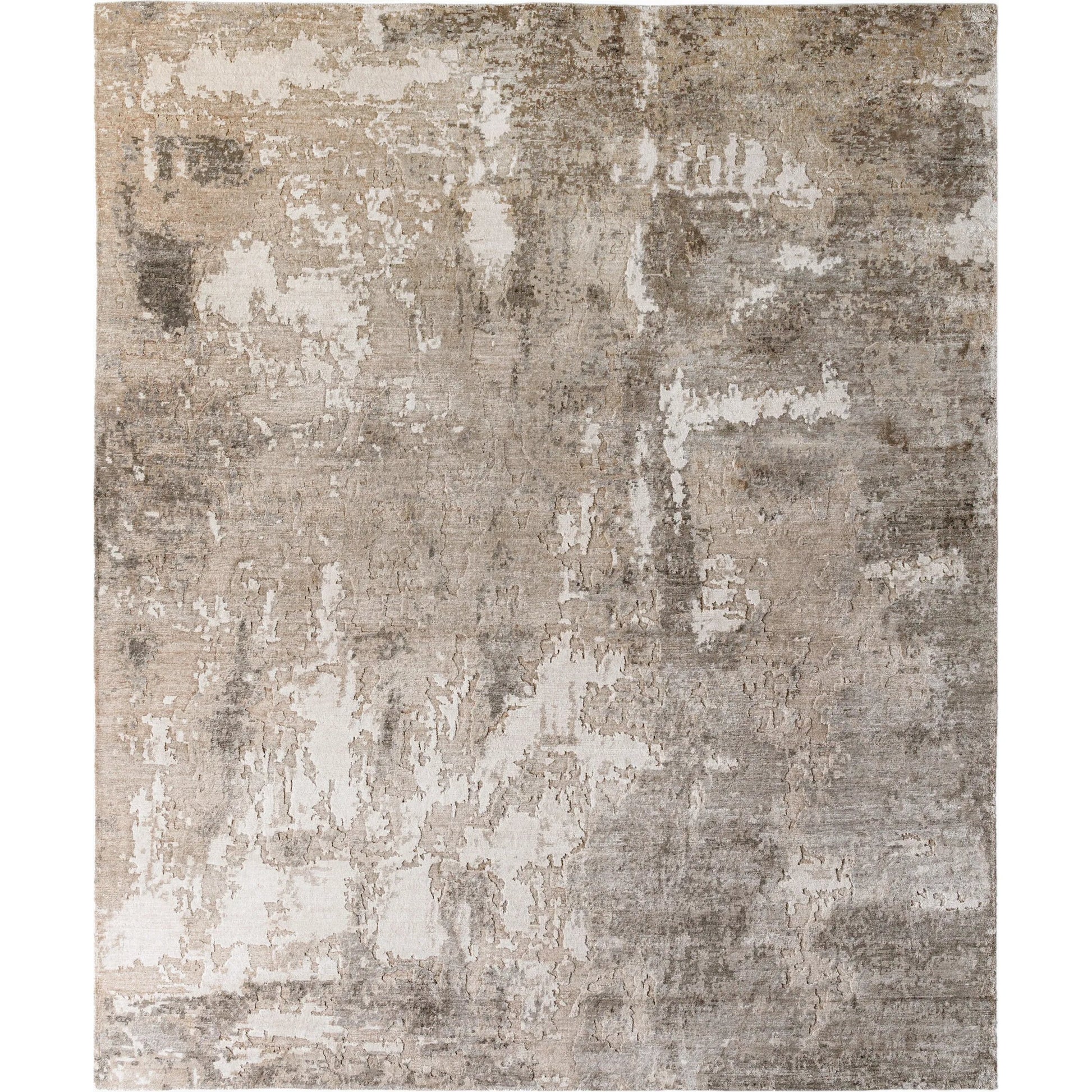 Imola Rug - 488406 by Surya in beige, taupe, ivory, charcoal, silver. Made from viscose in a unique style.