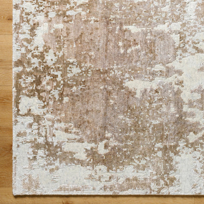 Imola Rug - 488716 by Surya in light silver, ash, off-white. Made from wool, viscose, linen in a unique style.
