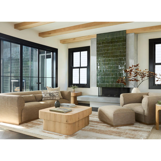 Imola IML-1016 Rug by Surya in sandstone, ivory, taupe. Made from viscose, wool in a unique style.