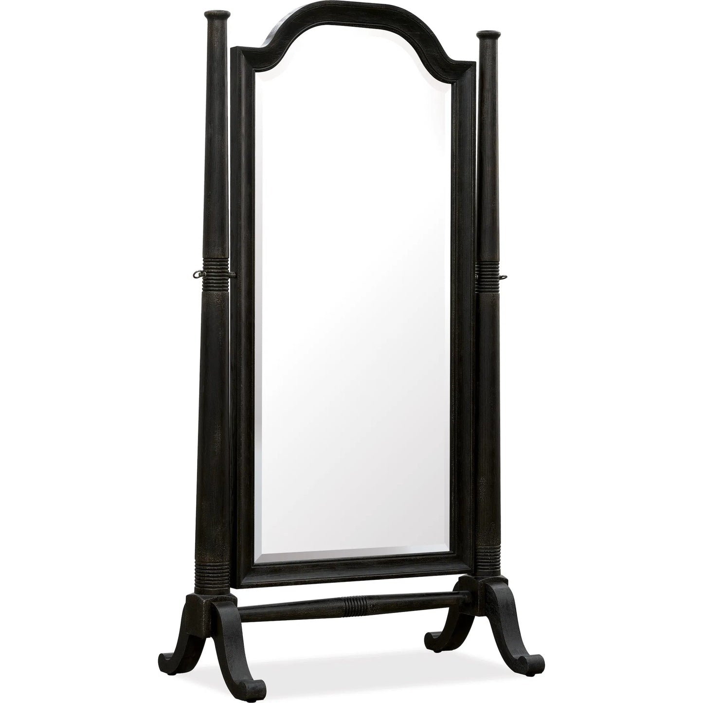 002 SI-2250744 | Primary Silo | Americana Floor Mirror by Hooker Furniture. Made from wood and mirror in a modern style.