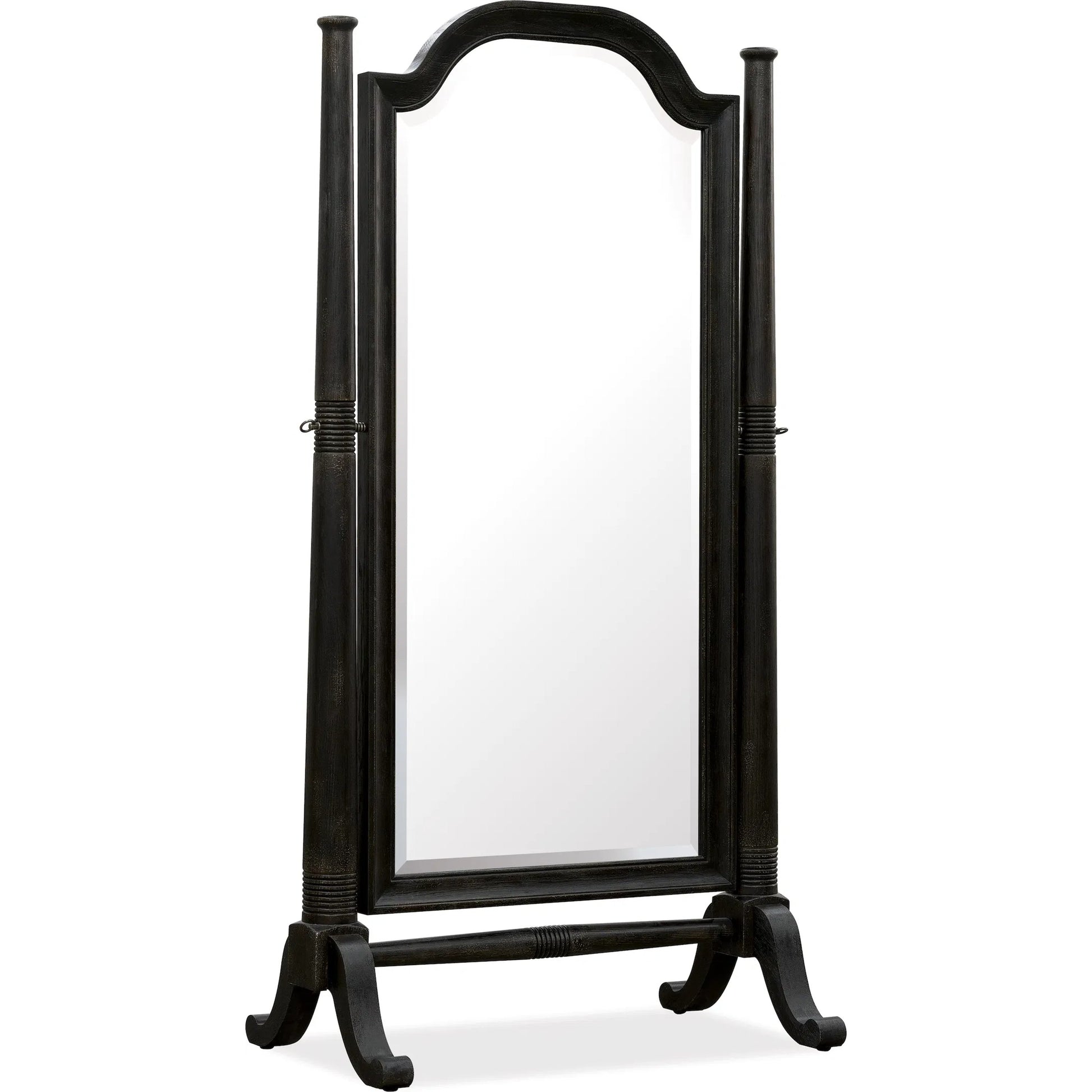 Americana Floor Mirror by Hooker Furniture. Made from wood and mirror in a modern style.