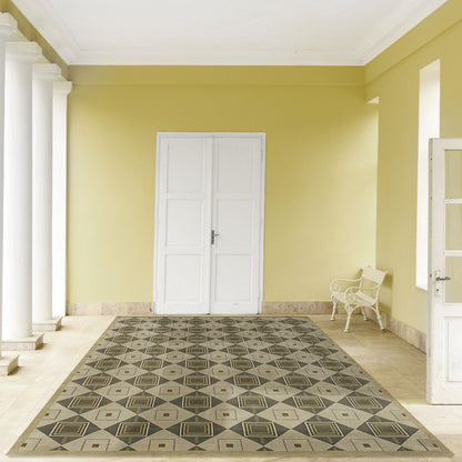 Mugal IN-8008 Rug by Surya in beige, brown. Made from 100% semi-worsted new zealand wool in a unique style.