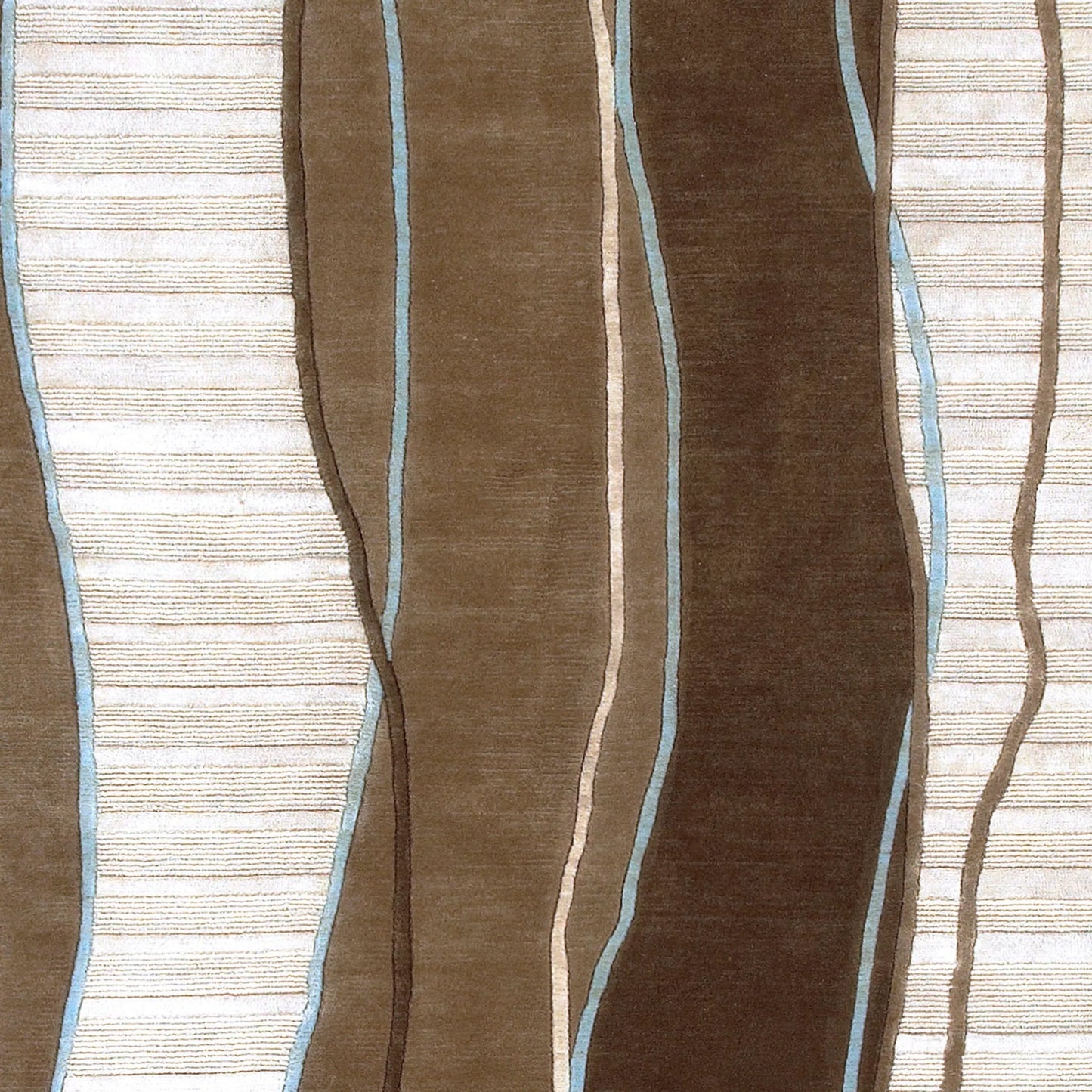 010 5454-3257,5454-3258,5454-3259,5454-3260,5454-3261 | Closeup | Mugal IN-8020 Rug by Surya in dark brown, sage. Made from 100% semi-worsted new zealand wool in a unique style.