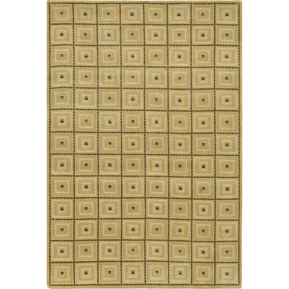 Mugal Rug - 7490 by Surya in brown. Made from 100% semi-worsted new zealand wool in a unique style.