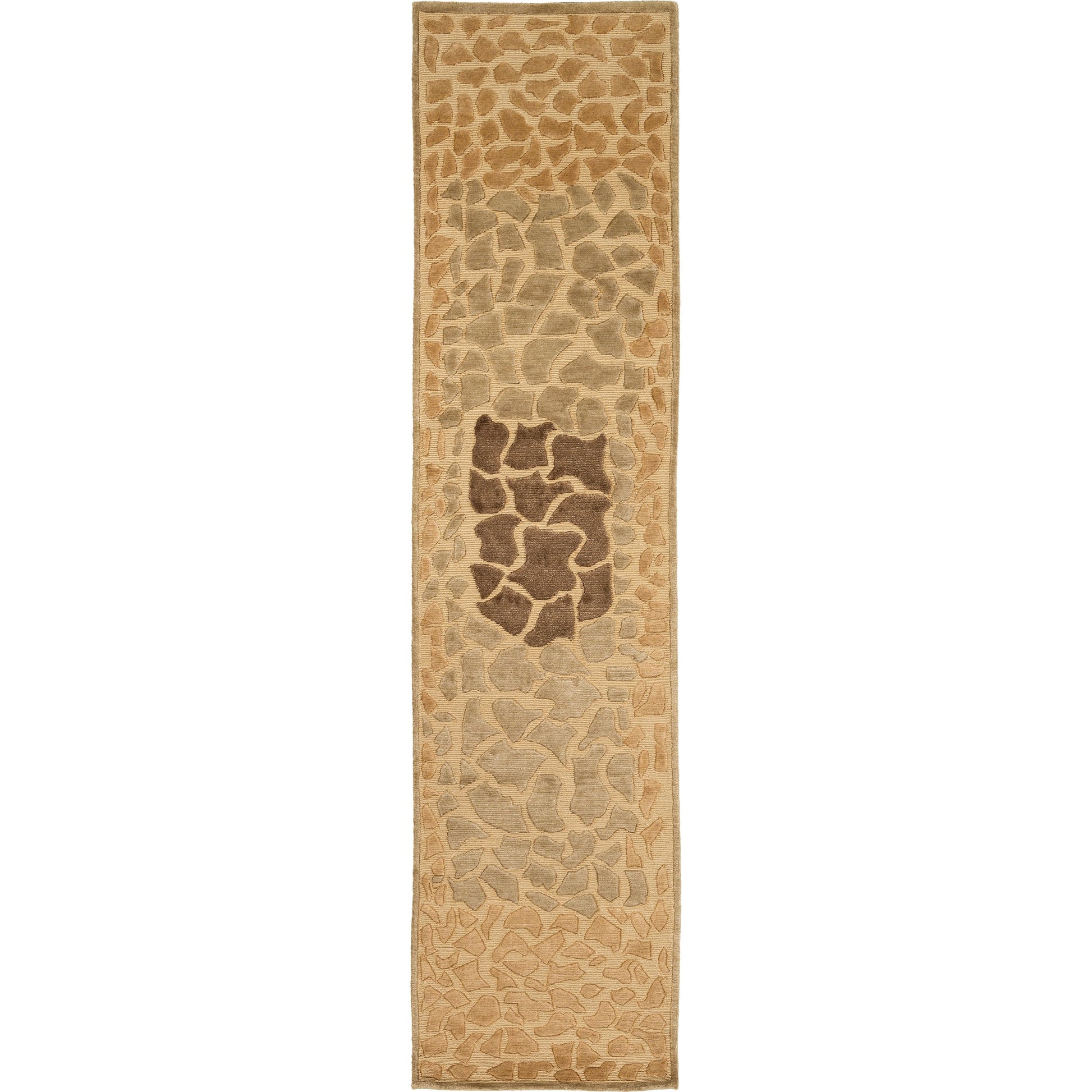 Mugal IN-8152 Rug by Surya in taupe, beige, brown. Made from 100% semi-worsted new zealand wool in a unique style.