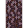 Rust, Plum, Dark Plum, Mauve / 2' x 3'