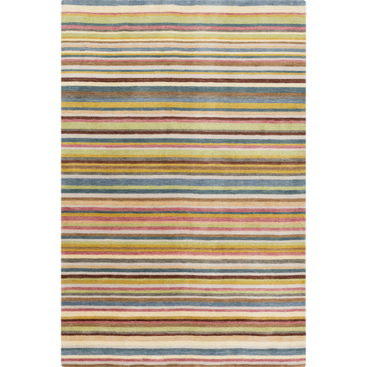 IND-116 Rug by Surya in burgandy, olive, mustard, blue, burgundy, medium gray. Made from 100% new zealand wool in a unique style.