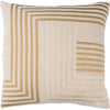 Beige, Tan / Down Feather / 20" x 20"