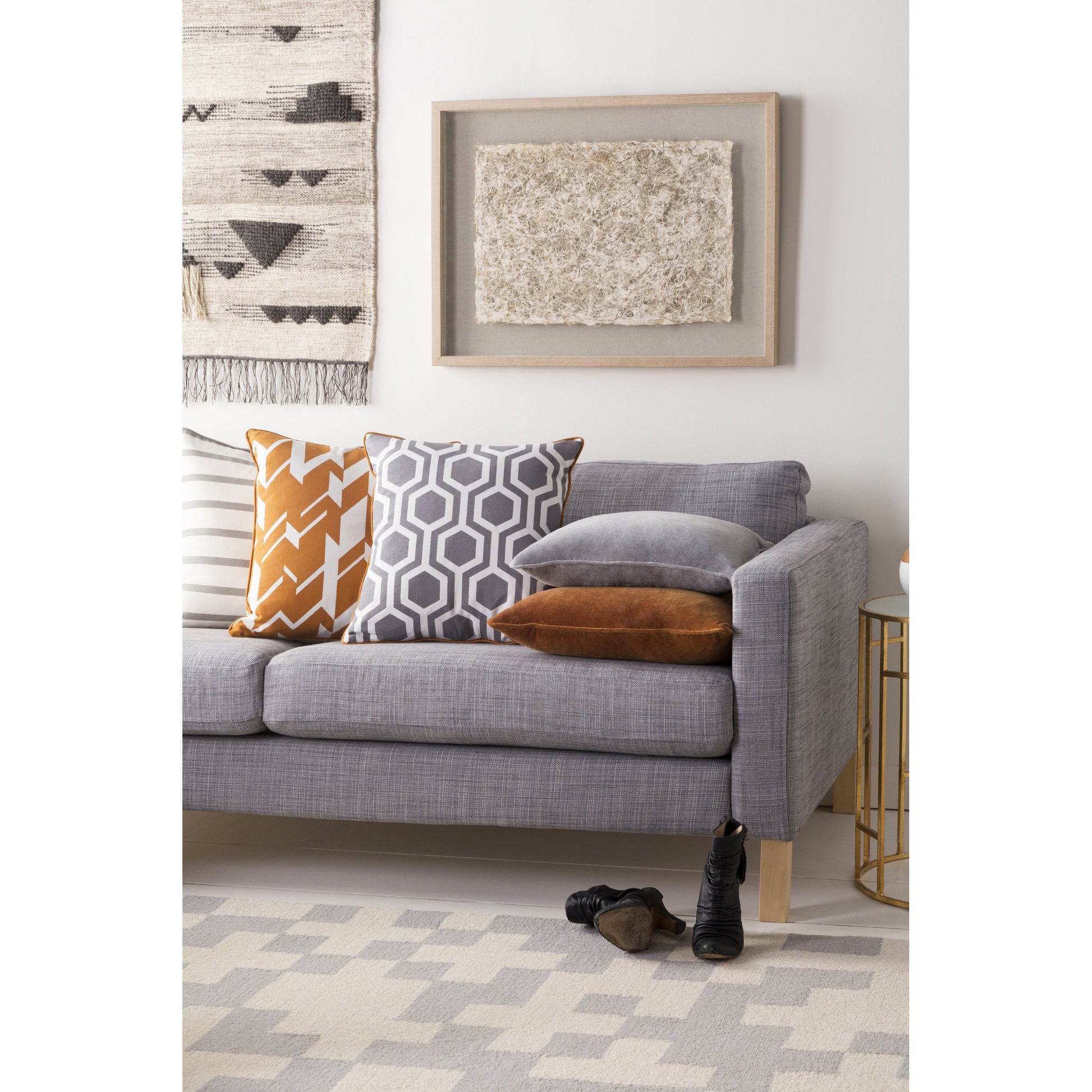 Inga Pillow - 10270 by Surya. Made from 100% cotton in a modern style.