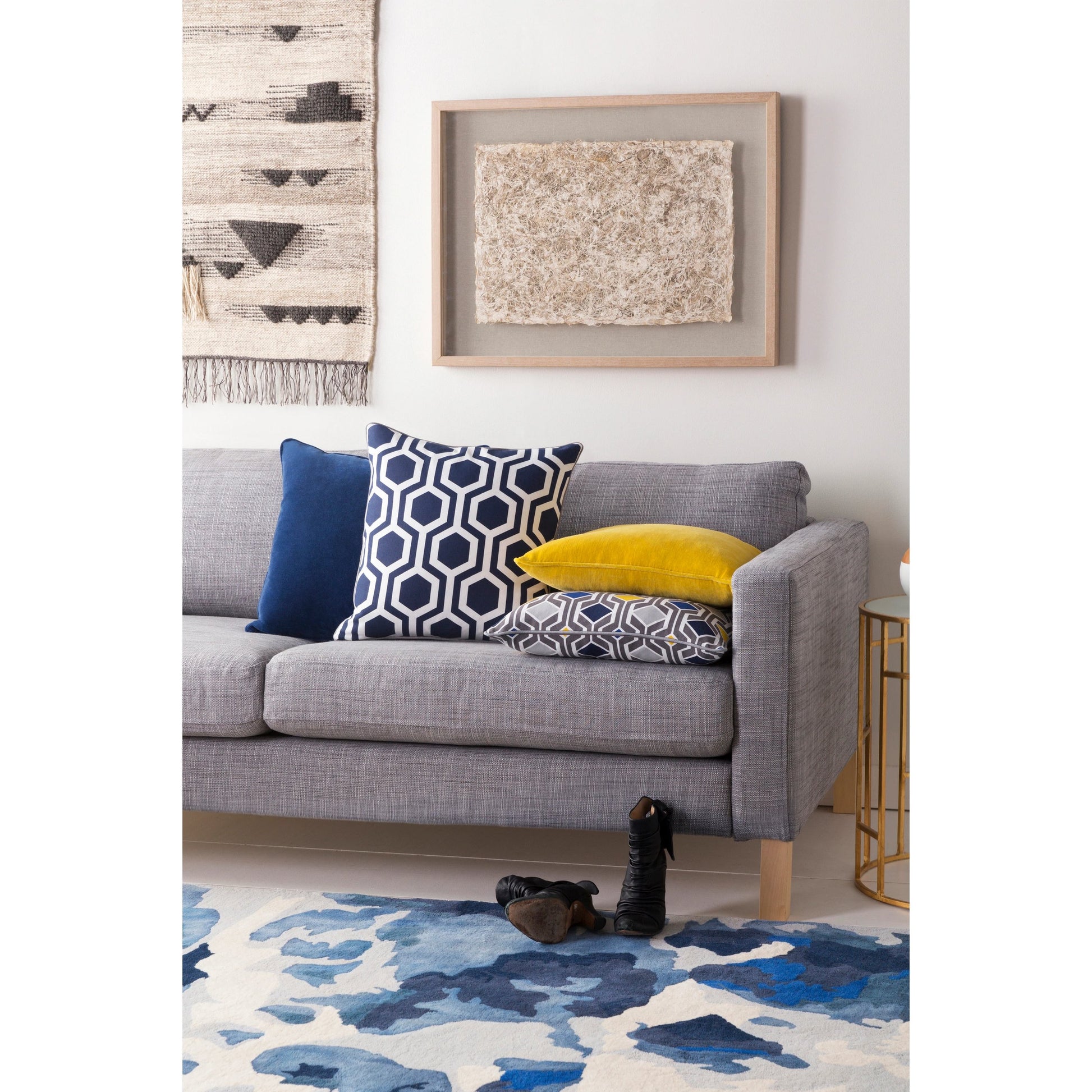 Inga Pillow - 10270 by Surya. Made from 100% cotton in a modern style.