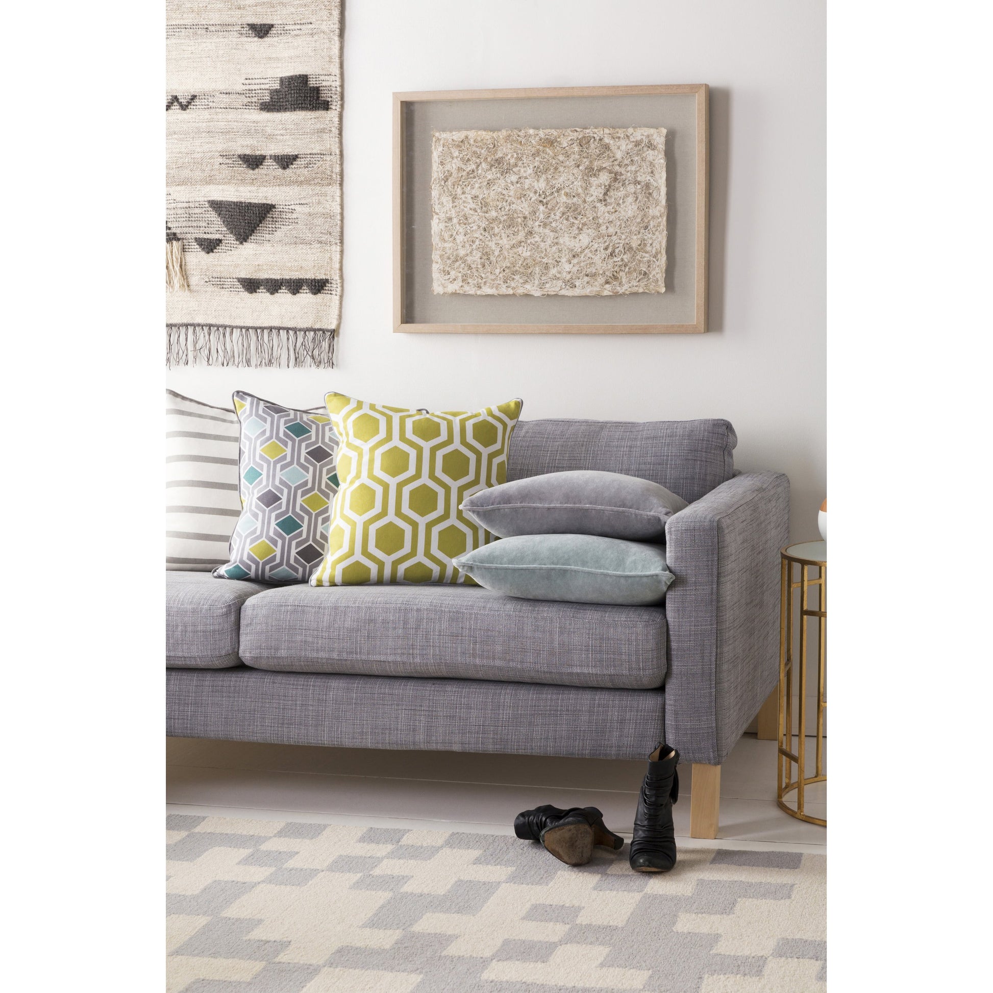 Inga Pillow - 10270 by Surya. Made from 100% cotton in a modern style.