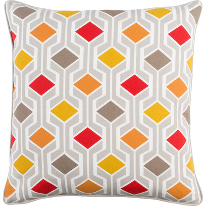Inga Pillow - 17645 by Surya. Made from 100% cotton in a modern style.
