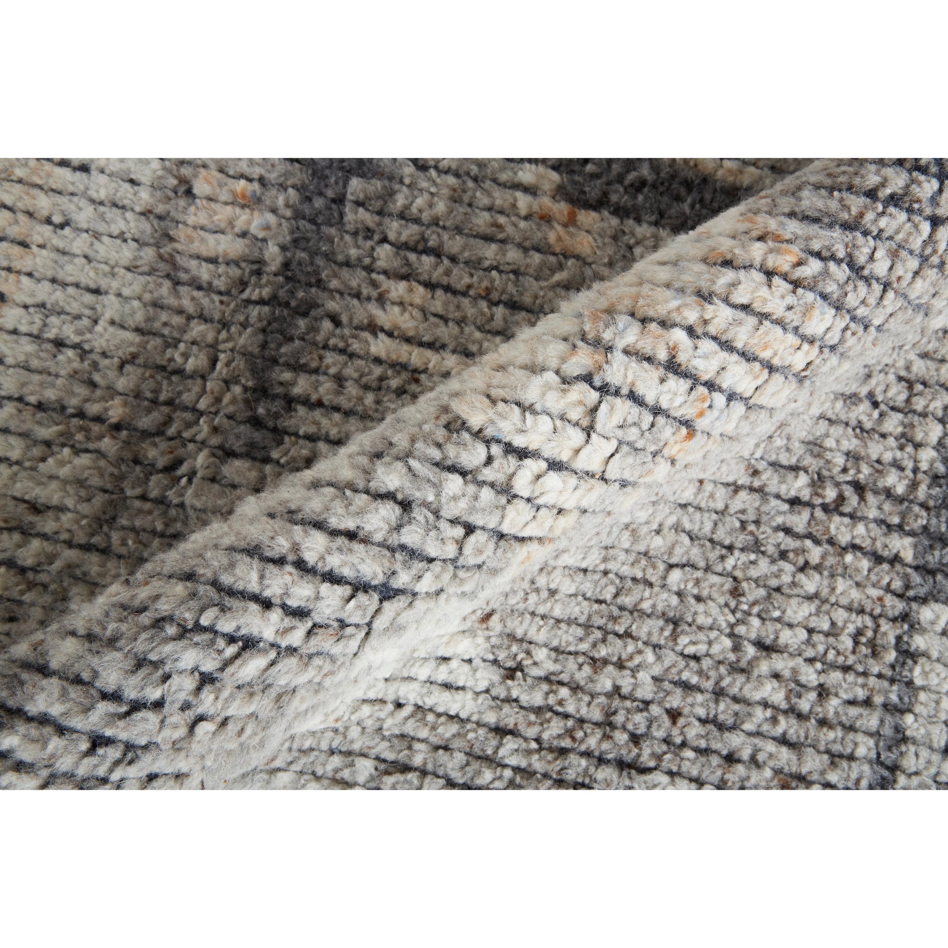 Alford Rug - 6925F by Feizy in gray, silver. Made from wool in a unique style.