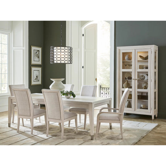 Ashby Place Upholstered Side Chair by Pulaski Furniture in natural and reflection gray. Made from unique in a unique style.