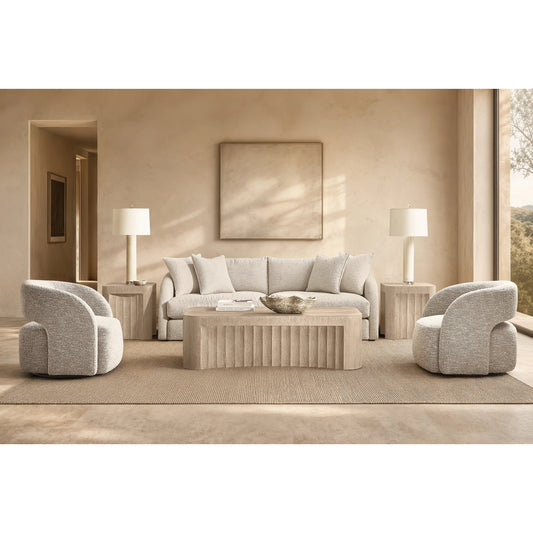 Loggia Cocktail Table by Bernhardt in aria. Made from wood, resin in a transitional style.