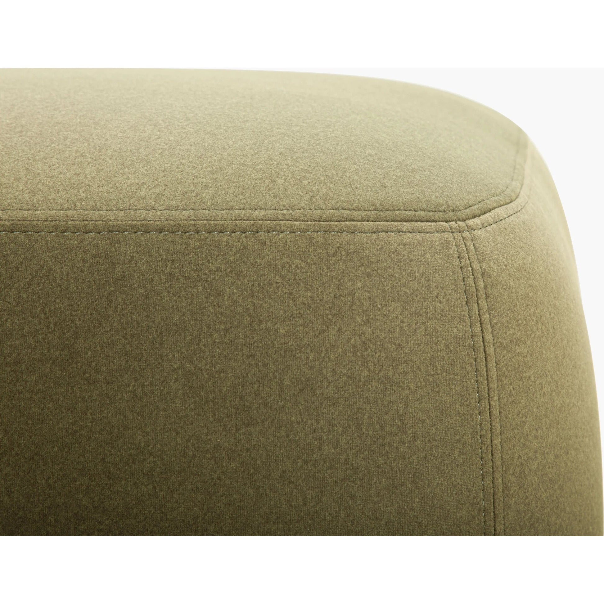 Innaya Ottoman by Surya in natural. Made from polyester, plywood, polyester wrapped foam in a eclectic & global style.