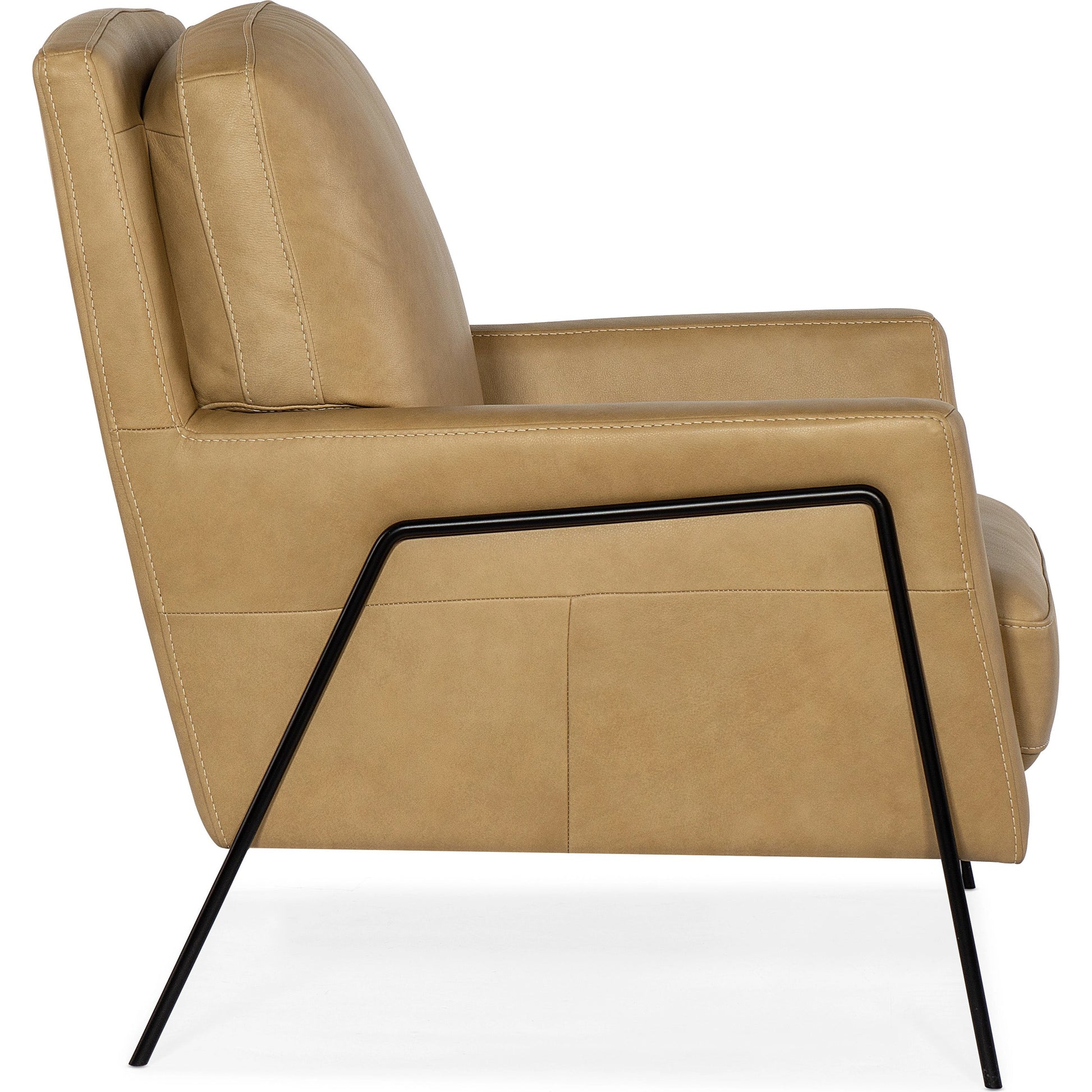 Amette Metal Frame Club Chair by Hooker Furniture. Made from unique in a modern style.