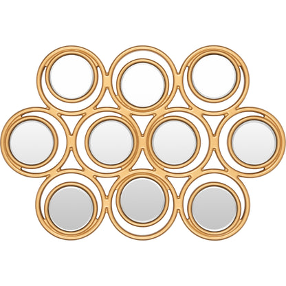 Constellation - 29202 by Surya in gold and antiqued. Made from manufactured wood in a modern style.