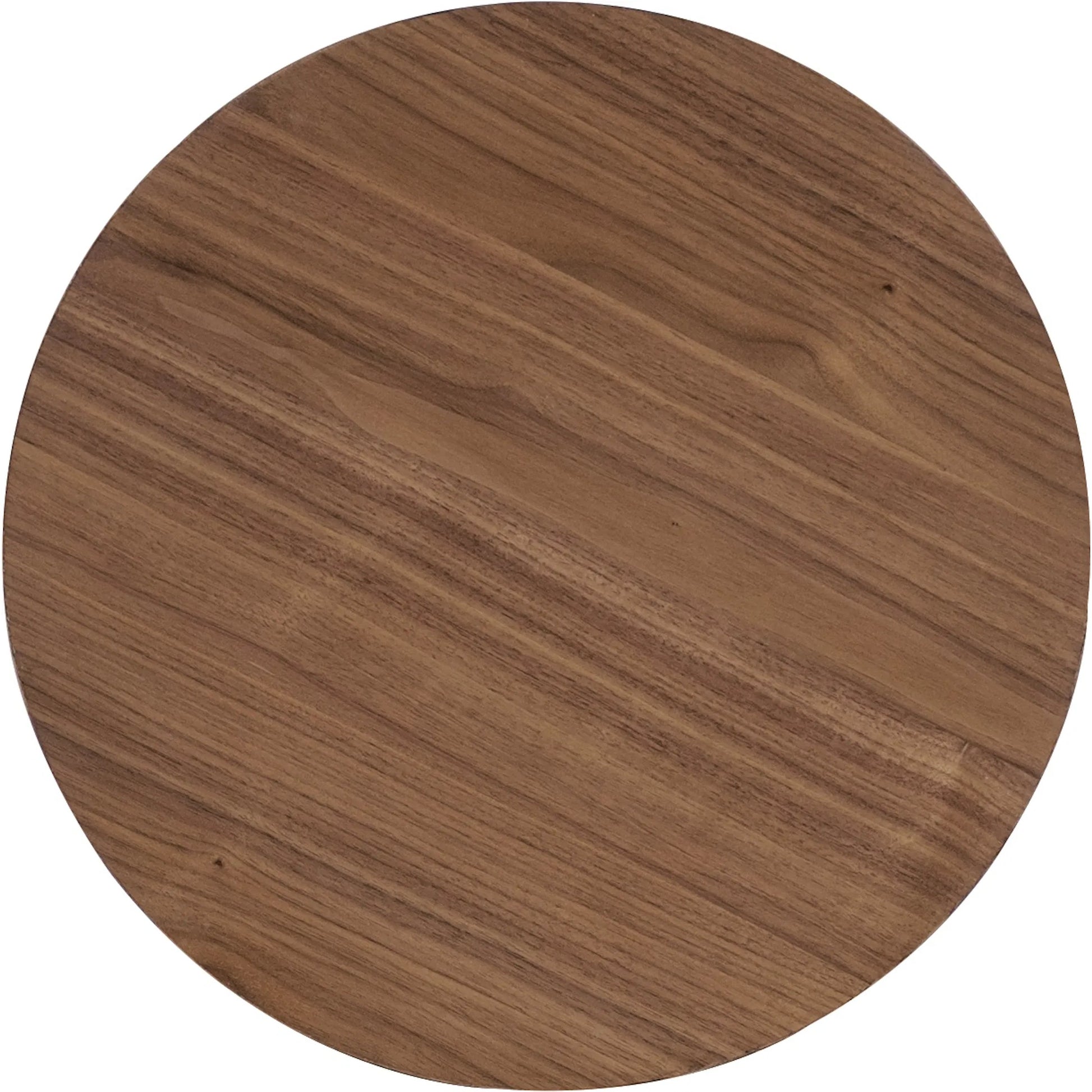 Eleana Accent Table by Hooker Furniture in light caramel, quartered walnut veneers, sunlit bronze metal. Made from walnut veneers, metal in a modern style.