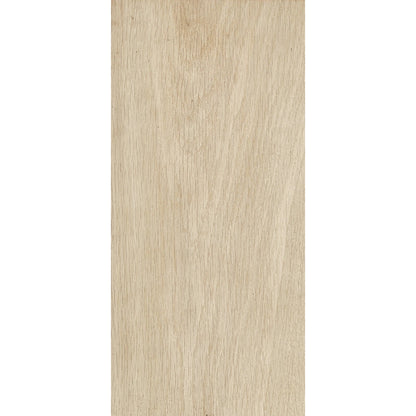 Water Seamount Oak Pedestal Table by Jonathan Charles in beige and bleached oak. Made from oak in a modern style.