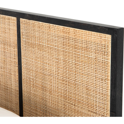 Sydney Bed by Four Hands. Made from cane, solid mango in a modern style.