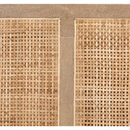 Sydney Bed by Four Hands. Made from cane, solid mango in a modern style.