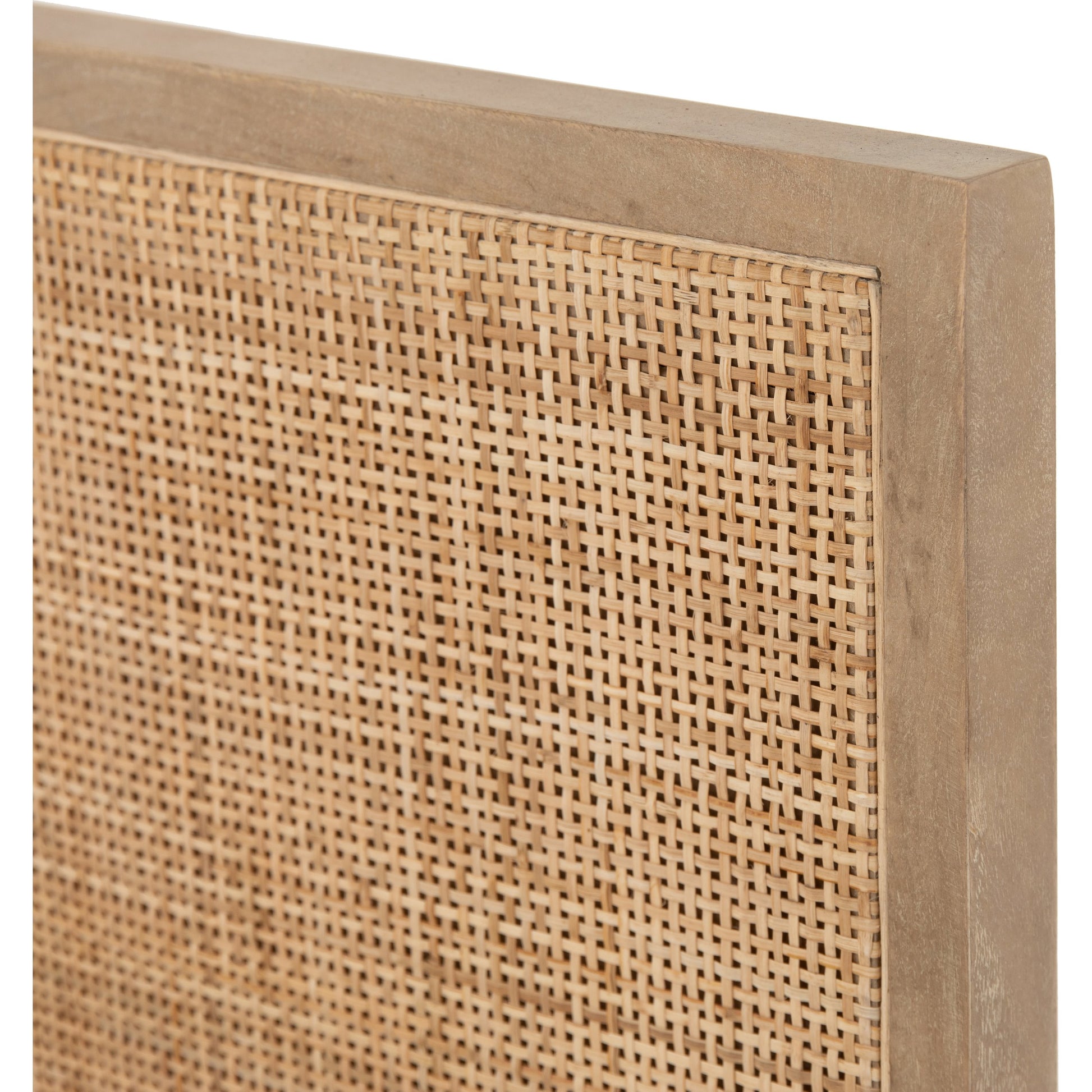 Sydney Bed by Four Hands. Made from cane, solid mango in a modern style.