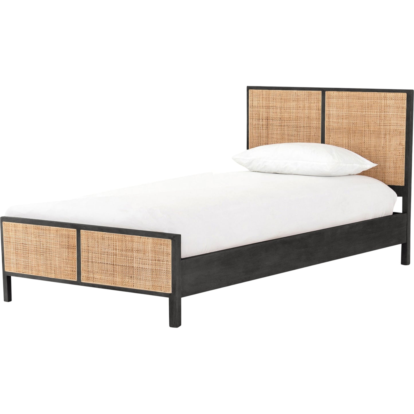 004 SR-810041 | Primary Silo | Sydney Bed by Four Hands. Made from cane, solid mango in a modern style.