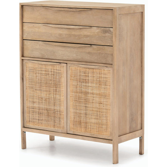Sydney Tall Dresser by Four Hands. Made from solid mango in a modern style.