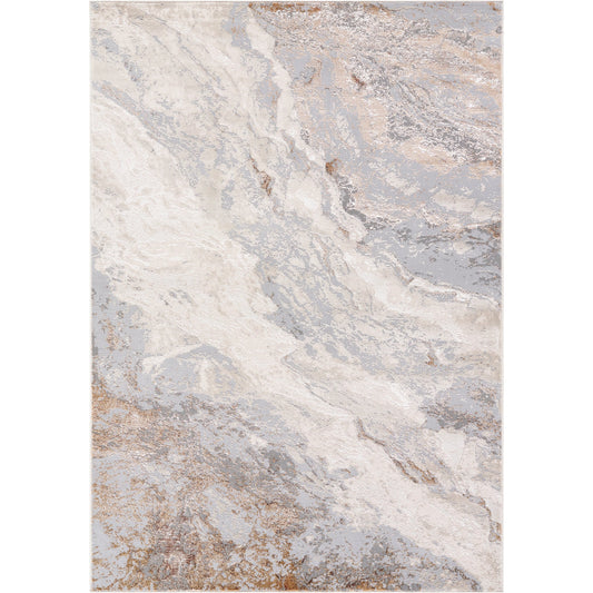 Impulse Rug - 536350 by Livabliss in light slate, light beige, cream, tan, gray, ivory. Made from polyester, polypropylene in a unique style.