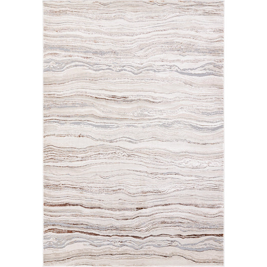 Impulse Rug - 536378 by Livabliss in ivory, cream, light beige, light slate, tan. Made from polyester, polypropylene in a unique style.