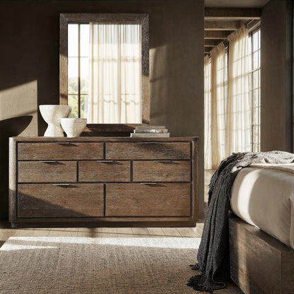 Outline Dresser by Bernhardt in cassel. Made from wood in a transitional style.