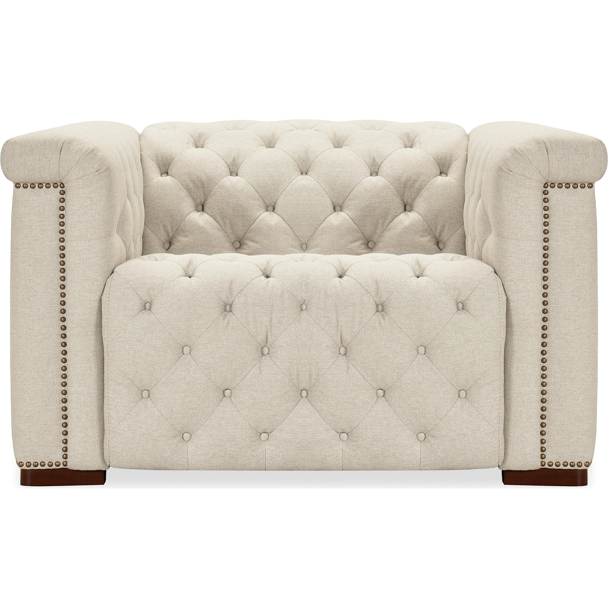 Savion Deux Power Recliner with Power Headrest by Hooker Furniture in dark wood. Made from unique in a traditional style.