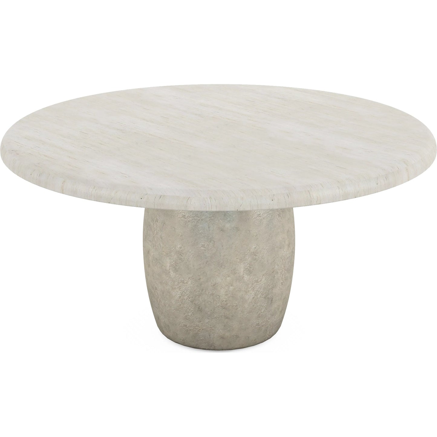 001 SI-2356180 | Additional Silo | Ashlar Round Dining Table by A.R.T. Furniture in bisque, sanded bronze. Made from parawood solids, birch veneers, resin in a transitional style.
