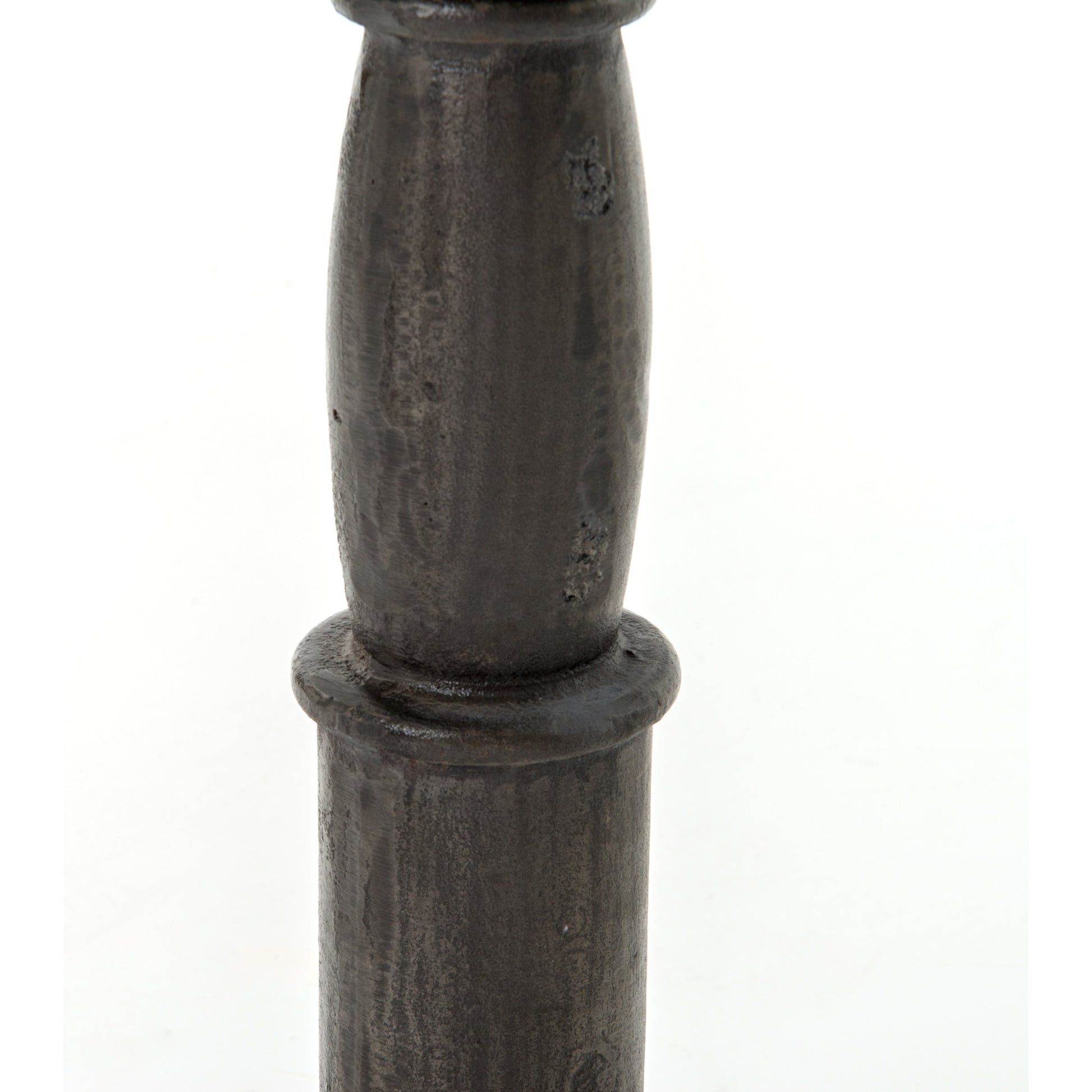 Lucy Side Table by Four Hands in carbon wash, white marble. Made from solid marble, iron, engineered hardwood in a modern style.