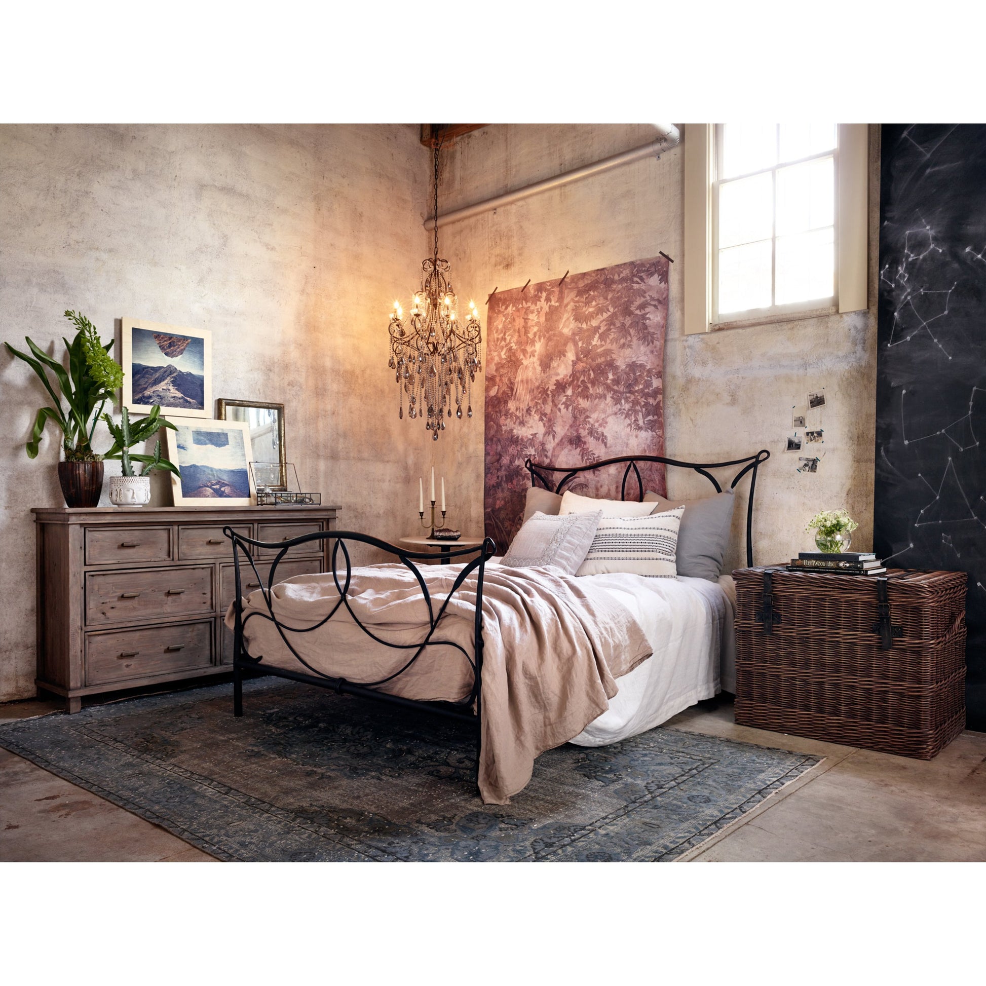 Lucy Bistro Table by Four Hands in carbon wash, white marble. Made from solid marble, iron, engineered hardwood in a traditional style.