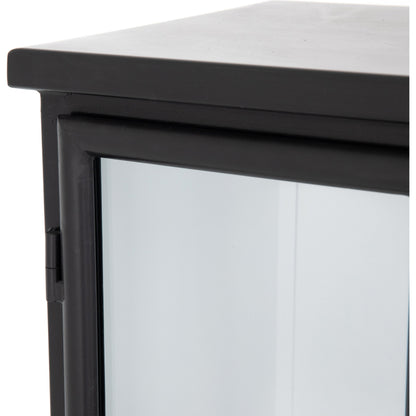 Camila Sideboard by Four Hands in painted white, black and tempered glass, painted white, black. Made from iron in a eclectic & global style.