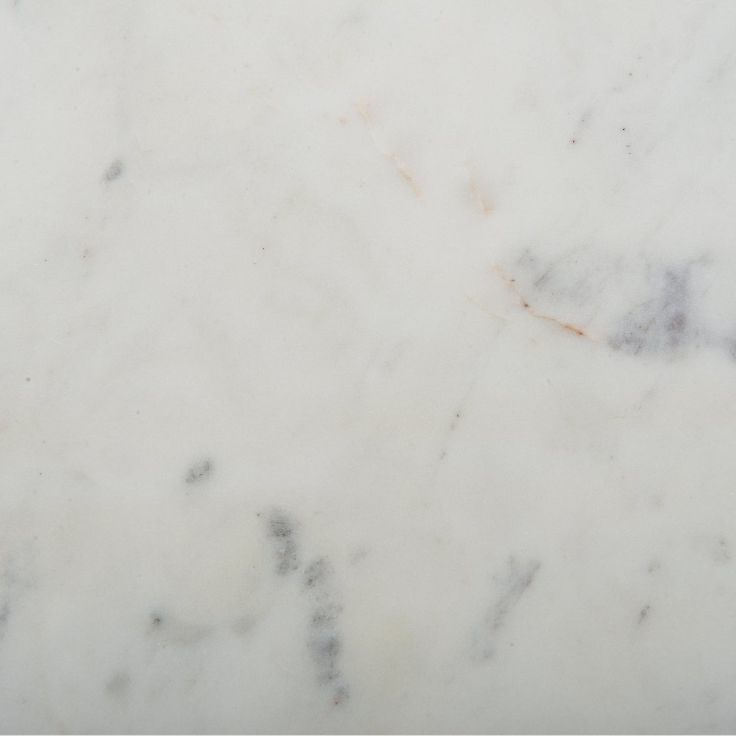 008 SI-1715219 | Closeup | Evelyn Round Nesting Coffee Table by Four Hands in gunmetal, polished white marble. Made from solid marble, iron, engineered hardwood in a modern style.