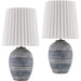 Iroh Accent Table Lamp (Set of 2) by Livabliss in painted. Made from ceramic, linen, polyester in a modern style.