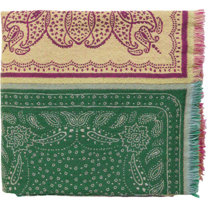 Indira Throw - 14473 by Surya in denim, medium gray, dark blue. Made from 100% wool in a eclectic & global style.