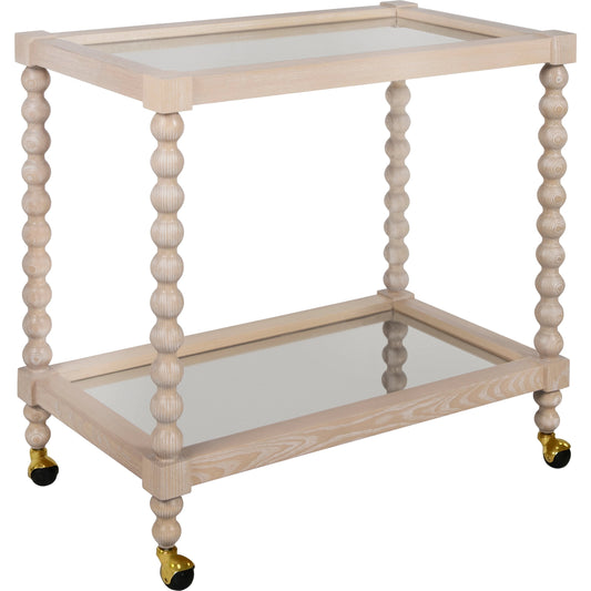 Isadore Bar Cart by Worlds Away. Made from unique in a cottage & farmhouse style.