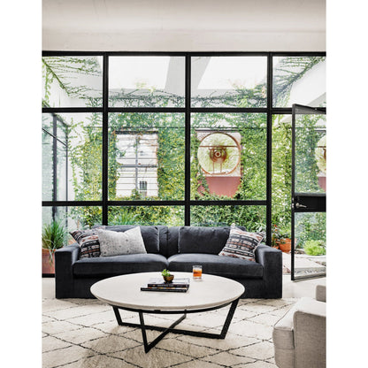 Felix Round Coffee Table by Four Hands. Made from unique in a modern style.