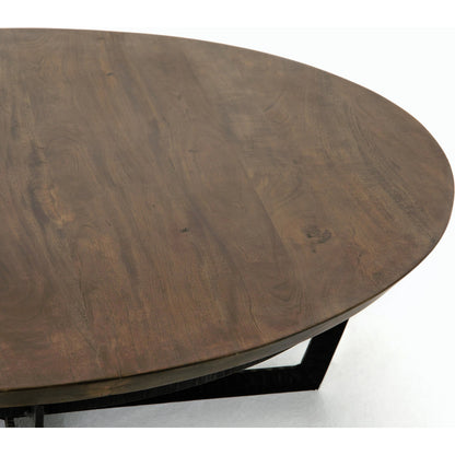 Felix Round Coffee Table by Four Hands. Made from unique in a modern style.