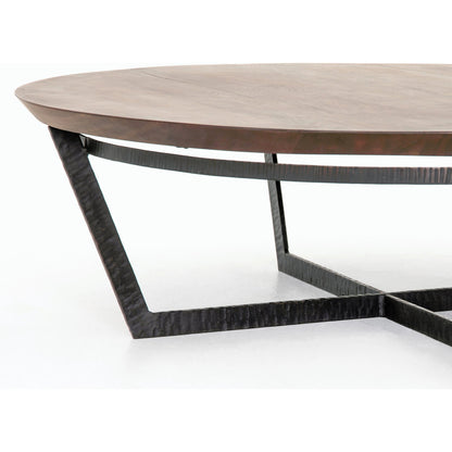 Felix Round Coffee Table by Four Hands. Made from unique in a modern style.