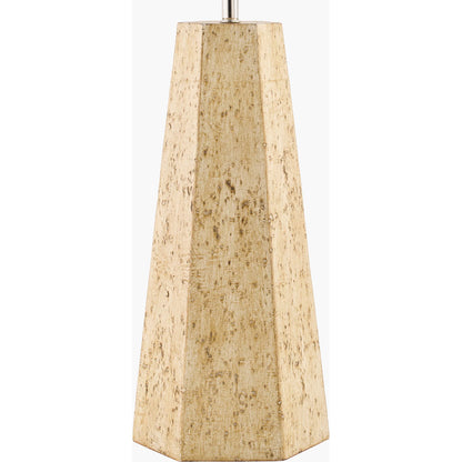 Iskut Accent Table Lamp 536683 (Set of 2) by Livabliss in stone washed. Made from travertine, rattan in a transitional style.