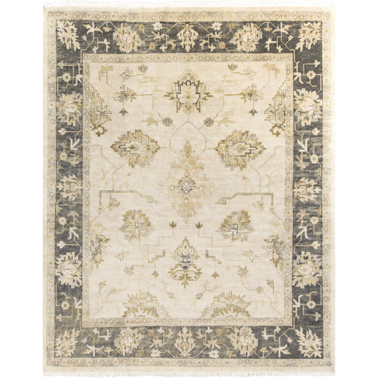 Istanbul Rug - 1861 by Surya in light beige, dark green, olive, brown. Made from 100% new zealand wool in a unique style.
